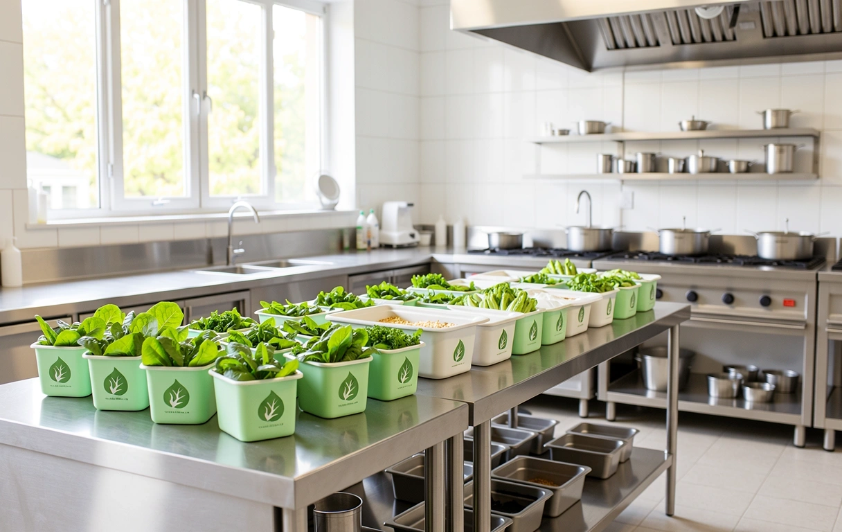 Our professional meal preparation environment